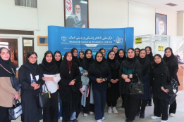 بازدید دانشجویان دانشگاه آزاد اسلامی واحد کرج از مرکز ملی ذخایر ژنتیکی و زیستی ایران