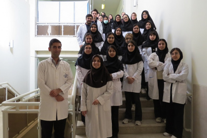 بازدید دانشجویان نوورودی علوم زیستی دانشگاه خوارزمی از مرکز ملی ذخایر ژنتیکی و زیستی ایران