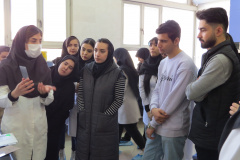 بازدید دانشجویان بسیج دانشجویی کشور از مرکز