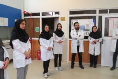 بازدید دانشجویان دکتری صنایع غذایی دانشگاه شهید بهشتی از مرکز ملی ذخایر ژنتیکی و زیستی ایران