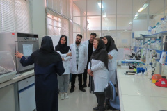 بازدید دانشجویان دکتری صنایع غذایی دانشگاه شهید بهشتی از مرکز ملی ذخایر ژنتیکی و زیستی ایران