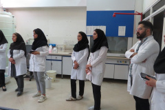 بازدید دانشجویان دکتری صنایع غذایی دانشگاه شهید بهشتی از مرکز ملی ذخایر ژنتیکی و زیستی ایران