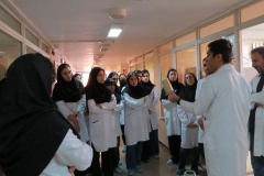 بازدید دانشجویان رشته های میکروبیولوژی و علوم زیستی دانشگاه آزاد واحد کرج از مرکز ملی ذخایر ژنتیکی و زیستی ایران
