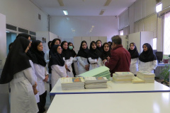 بازدید دانشجویان نوورودی علوم زیستی دانشگاه خوارزمی از مرکز ملی ذخایر ژنتیکی و زیستی ایران