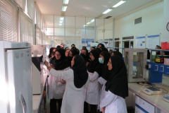 بازدید دانشجویان نوورودی علوم زیستی دانشگاه خوارزمی از مرکز ملی ذخایر ژنتیکی و زیستی ایران