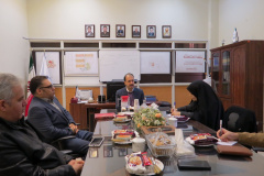 جلسه و بازدید خانم دکتر نوید مشاور امور جوانان و نخبگان جهادکشاورزی از مرکز ملی ذخایر ژنتیکی و زیستی ایران