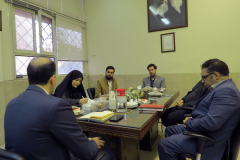 جلسه و بازدید خانم دکتر نوید مشاور امور جوانان و نخبگان جهادکشاورزی از مرکز ملی ذخایر ژنتیکی و زیستی ایران