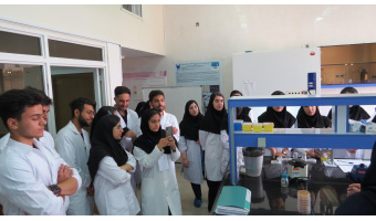 بازدید دانشجویان رشته میکروبیولوژی دانشگاه آزاد اسلامی واحد کرج از مرکز ملی ذخایر ژنتیکی و زیستی ایران