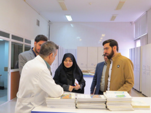 بازدید مشاور امور جوانان و نخبگان وزارت جهاد کشاورزی از مرکز ملی ذخایر ژنتیکی و زیستی ایران